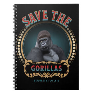 Carnet Sauvez Les Gorilles   Espèces en péril