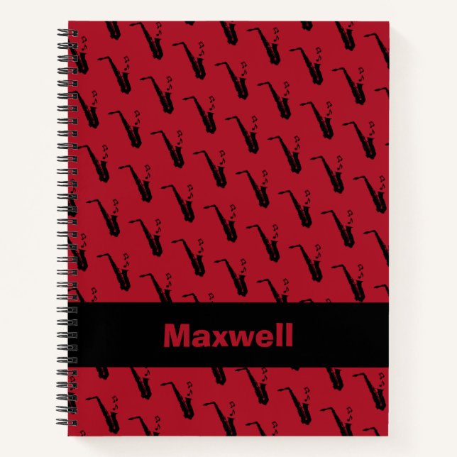 Carnet Saxophone (Devant)