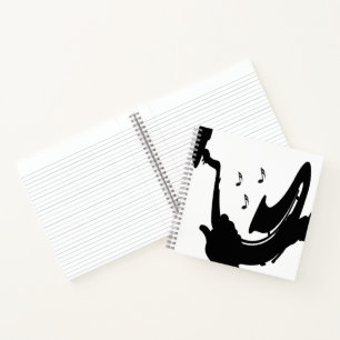 Carnet Saxophone surréaliste