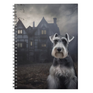 Carnet Scandale d'Halloween Schnauzer Miniature