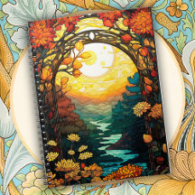 Scène d'arche de jardin Art Nouveau
