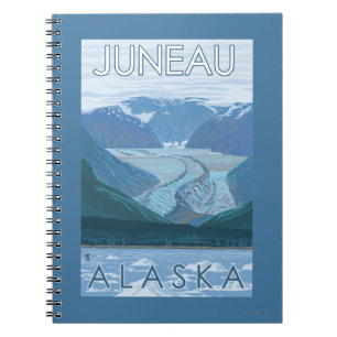 Carnet Scène de glacier - Juneau, Alaska