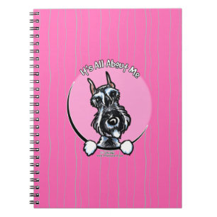 Carnet Schnauzer IAAM de poivre de sel