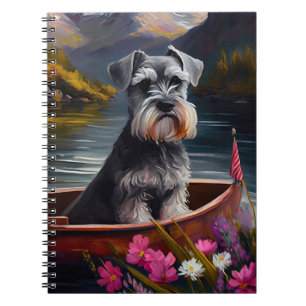 Carnet Schnauzer sur une pédale : une aventure Pittoresqu