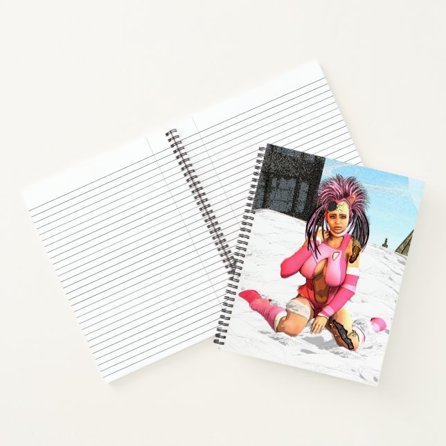 Carnet Sci Fi Snow Punk (Intérieur)