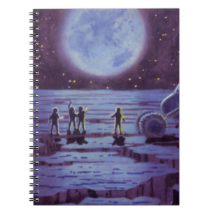 Carnet Science-fiction vintage Rover de la Terre Aliens s