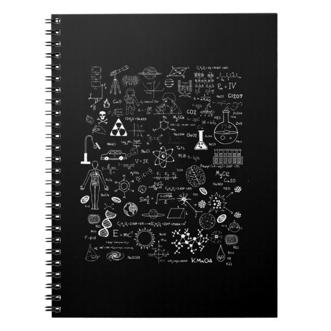 Carnet Science Physique Chimie Biologie Astronomie (Devant)