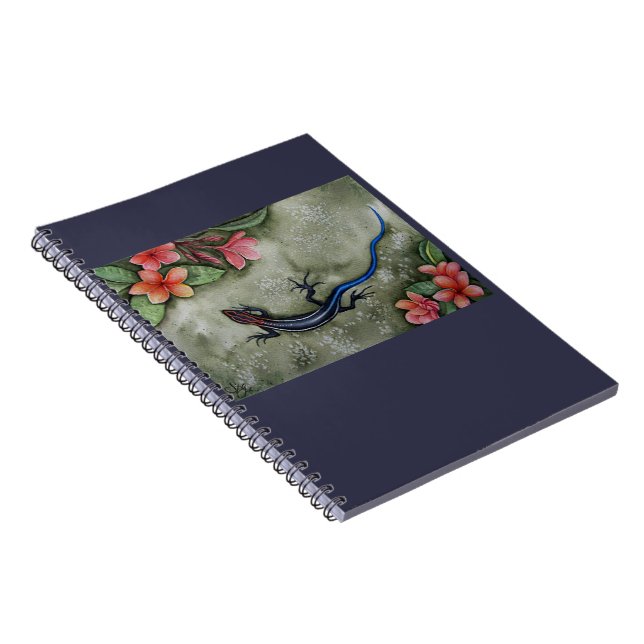Carnet Scinque coureur à queue bleue (Côté Droit)