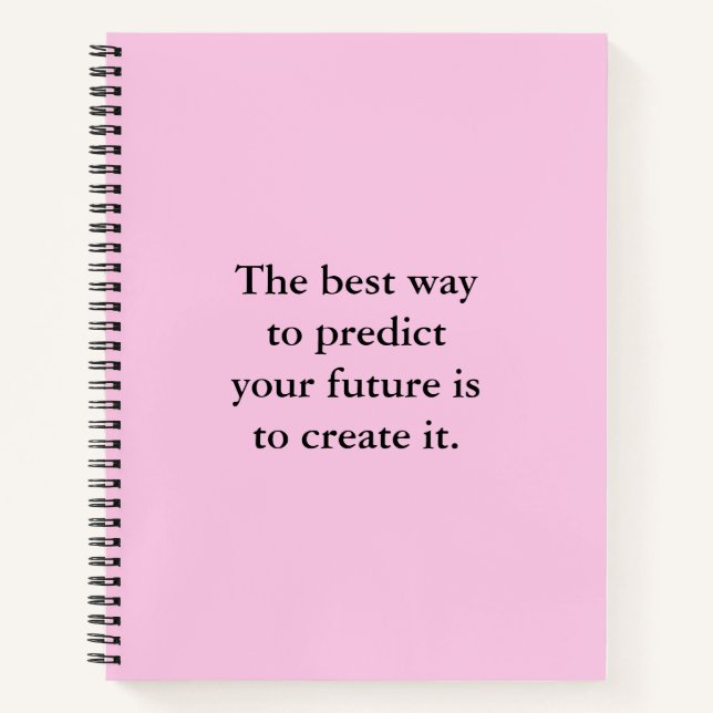 Carnet scolaire Inspirational Positive Affirmation (Devant)