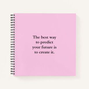Carnet scolaire Inspirational Positive Affirmation