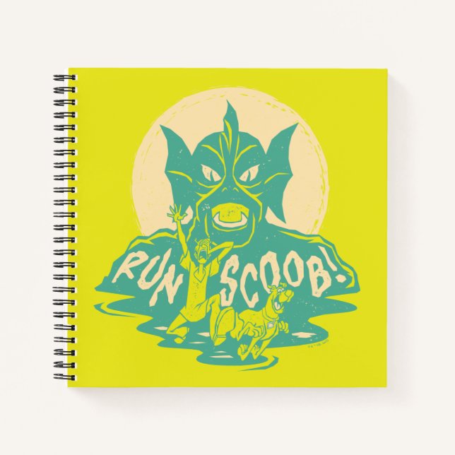 Carnet Scooby-Doo | Courez Scoob ! (Devant)