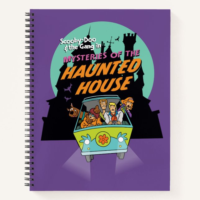 Carnet Scooby-Doo "Mystères De La Maison Hantée" (Devant)