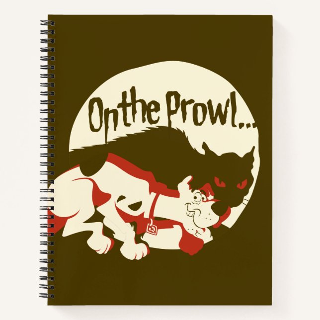 Carnet Scooby-Doo "On The Prowl" (Devant)