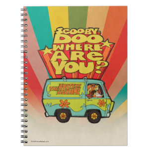 Carnet Scooby-Doo   "Où Es-Tu ?" Retro Cartoon Van