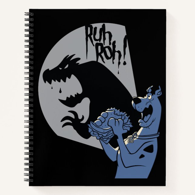 Carnet Scooby-Doo Snack de minuit "Ruh Roh !" (Devant)
