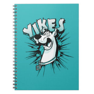 Carnet Scooby-Doo "Yikes !" Graphique tramé