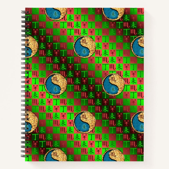 Carnet Scorpio & Fire Goat (Devant)