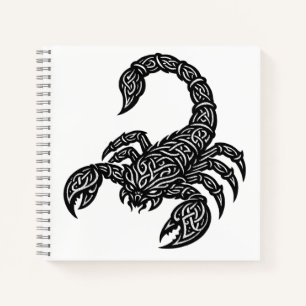 Carnet Scorpion Sigil du Scorpion — Encre Mythique du Zod