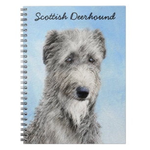 Carnet Scottish Deerhound Peinture - Cute Original Chien