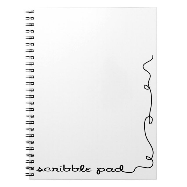 Carnet Scribble Pad (Devant)