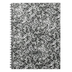 Carnet Scribbles Noir Et Blanc