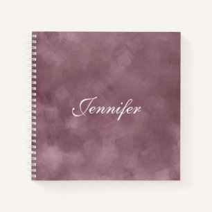 Carnet Script main Rose or couleur or tendance Modèle mod