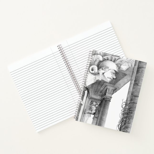Carnet Sculpture du château de Burgscheidungen Crayon Art (Intérieur)