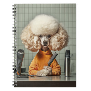 Carnet Séance De Grooming De Poodle