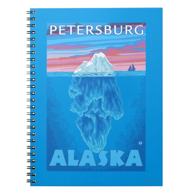Carnet Section transversale Iceberg - Petersburg, Alaska (Devant)