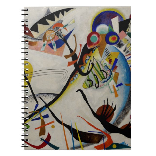Carnet Segment bleu Kandinsky (Devant)