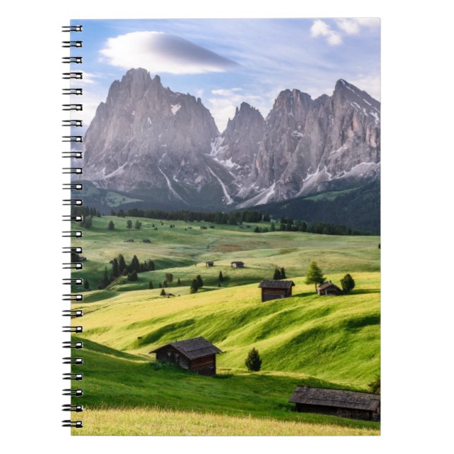 Carnet Seiser Alm | Alpes Dolomites, Italie (Devant)