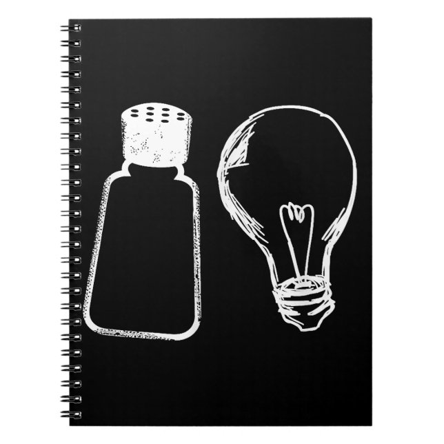 Carnet Sel & Lumière Be Ye Salt Bible Versets Matthieu 51 (Devant)