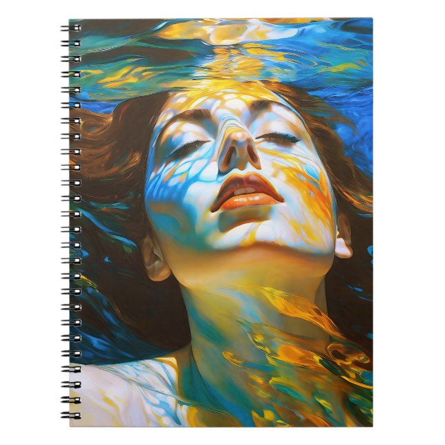 Carnet "Selene" - Femmes dans l'eau (Devant)