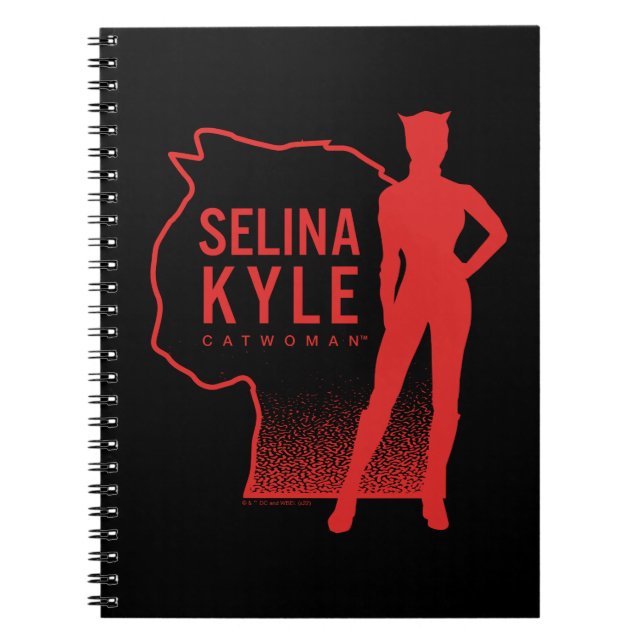 Carnet Selina Kyle Catwoman - logo (Devant)