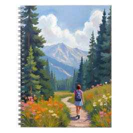 Carnet Sentier de randonnée Montagne Nature Paysage Aquar