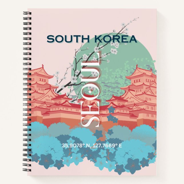 Carnet Séoul Corée du Sud (Devant)