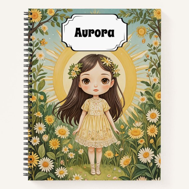 Carnet Sérénade Sunny Personnalisée (Devant)