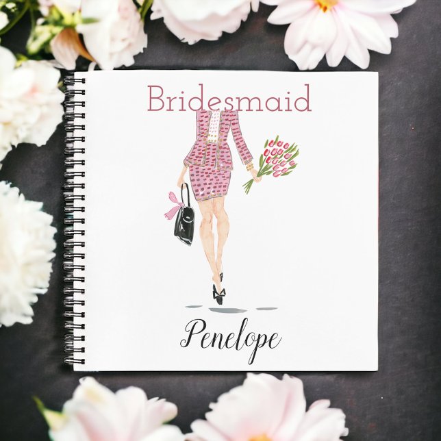 Carnet Serez-vous mon Bridesmaid Proposition Fashion Chic (Créateur téléchargé)
