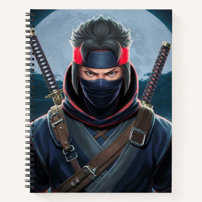 Carnet Serie 1 Ninja Notizbuch (Vorderseite)