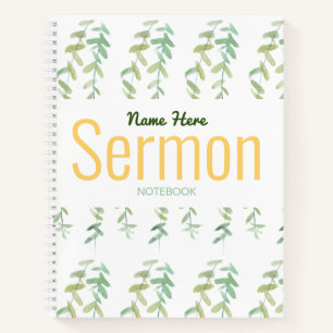 Carnet Sermon moderne