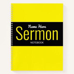 Carnet Sermon moderne