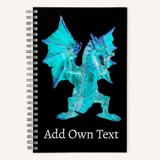 Carnet Serpent Dragon Fantastique Brume Arctique Eau Lumi