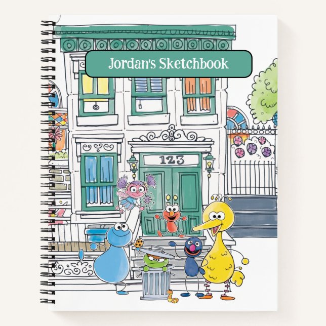 Carnet Sesame Pals Doodley Graphisme Dessin (Devant)