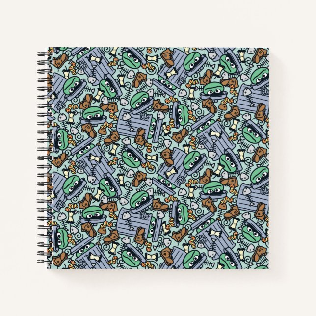 Carnet Sésame Sésame | Oscar le Motif de groupe (Devant)
