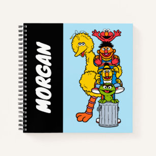 Carnet Sesame Street Ajoutez votre nom