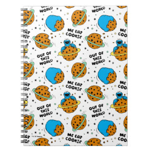 Carnet Sesame Street Cookie Monster hors de ce monde