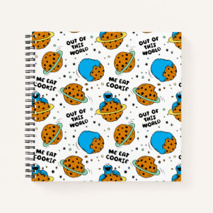 Carnet Sesame Street Cookie Monster hors de ce monde