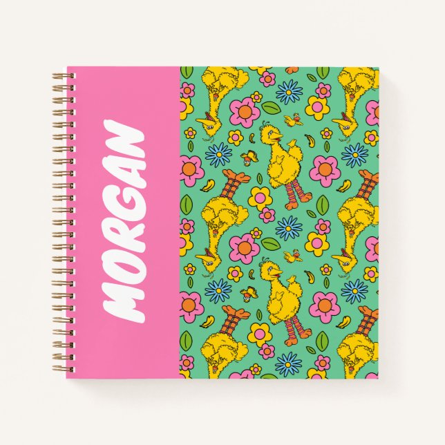 Carnet Sesame Street | Gros Oiseau & Petit Oiseau | Ajout (Devant)