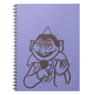 Carnet Sesame Street Le Comte Von Count Lumineux