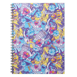 Carnet Sesame Street Motif de danse super